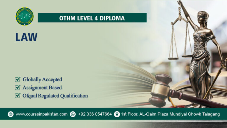 OTHM Level 4 Diploma in Law