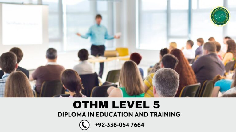 OTHM Level 5 Diploma in Education and Training