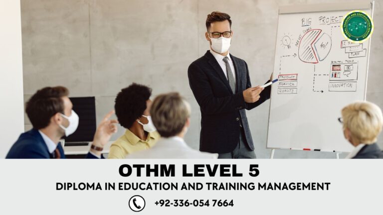 OTHM Level 5 Diploma in Education and Training Management