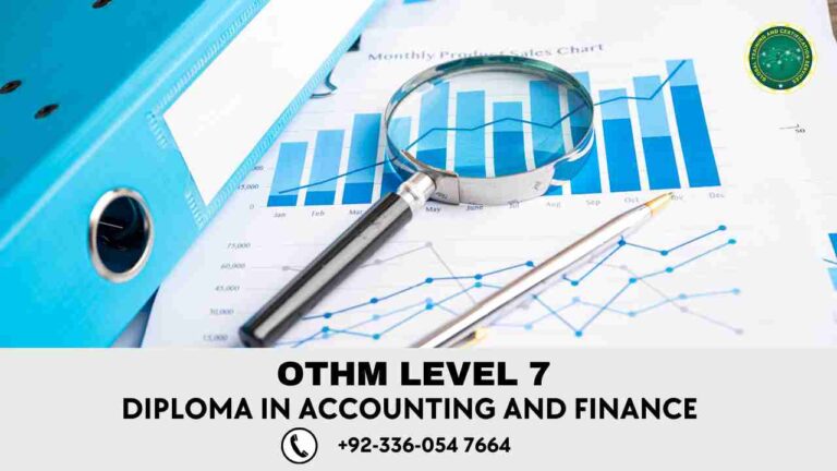 OTHM Level 7 Diploma in Accounting and Finance