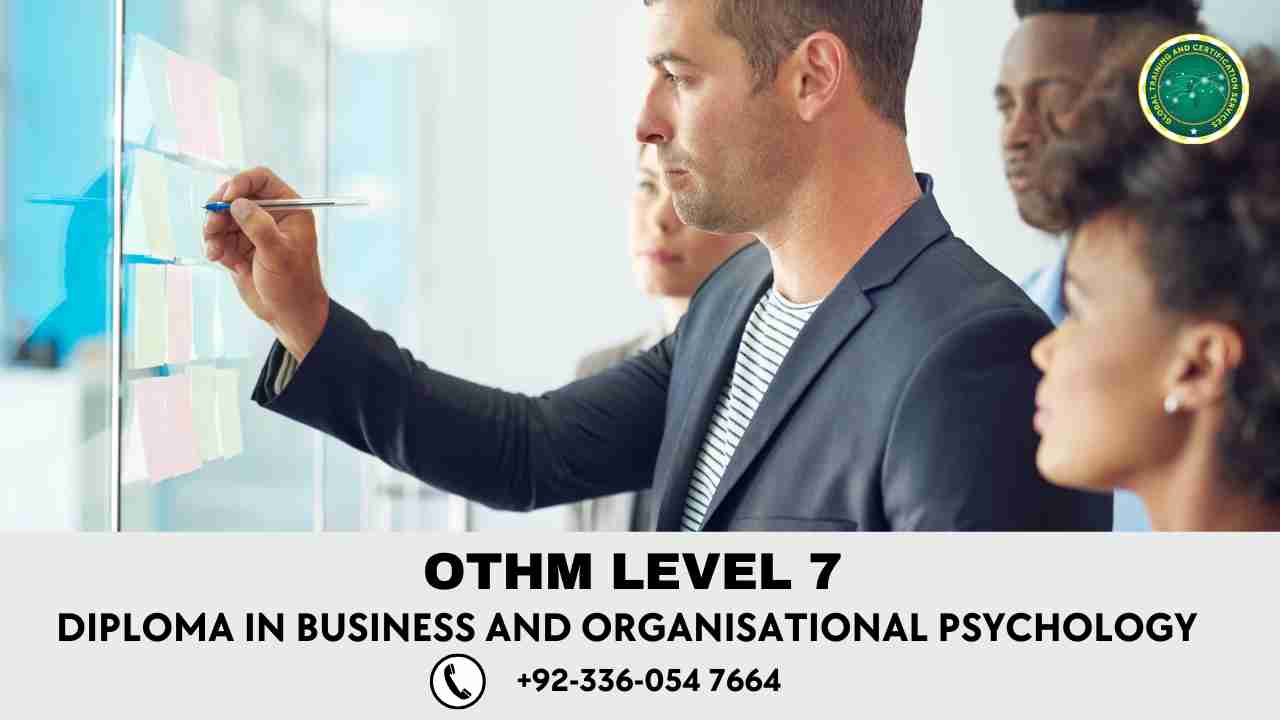 Diploma in Business and Organisational Psychology