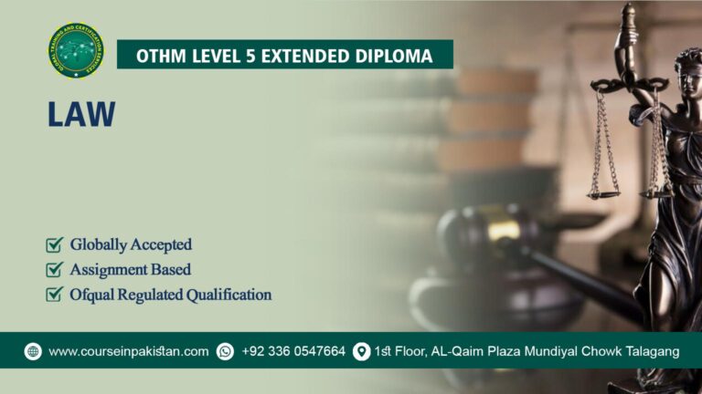 OTHM Level 5 Extended Diploma in Law