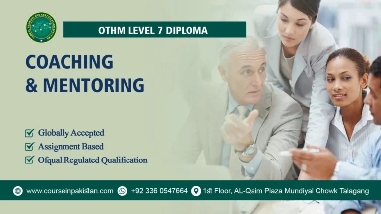 OTHM Level 7 Diploma in Coaching and Mentoring