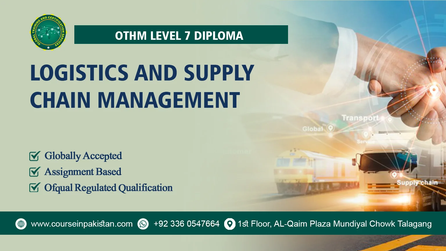 OTHM Level 7 Diploma in Logistics and Supply Chain Management