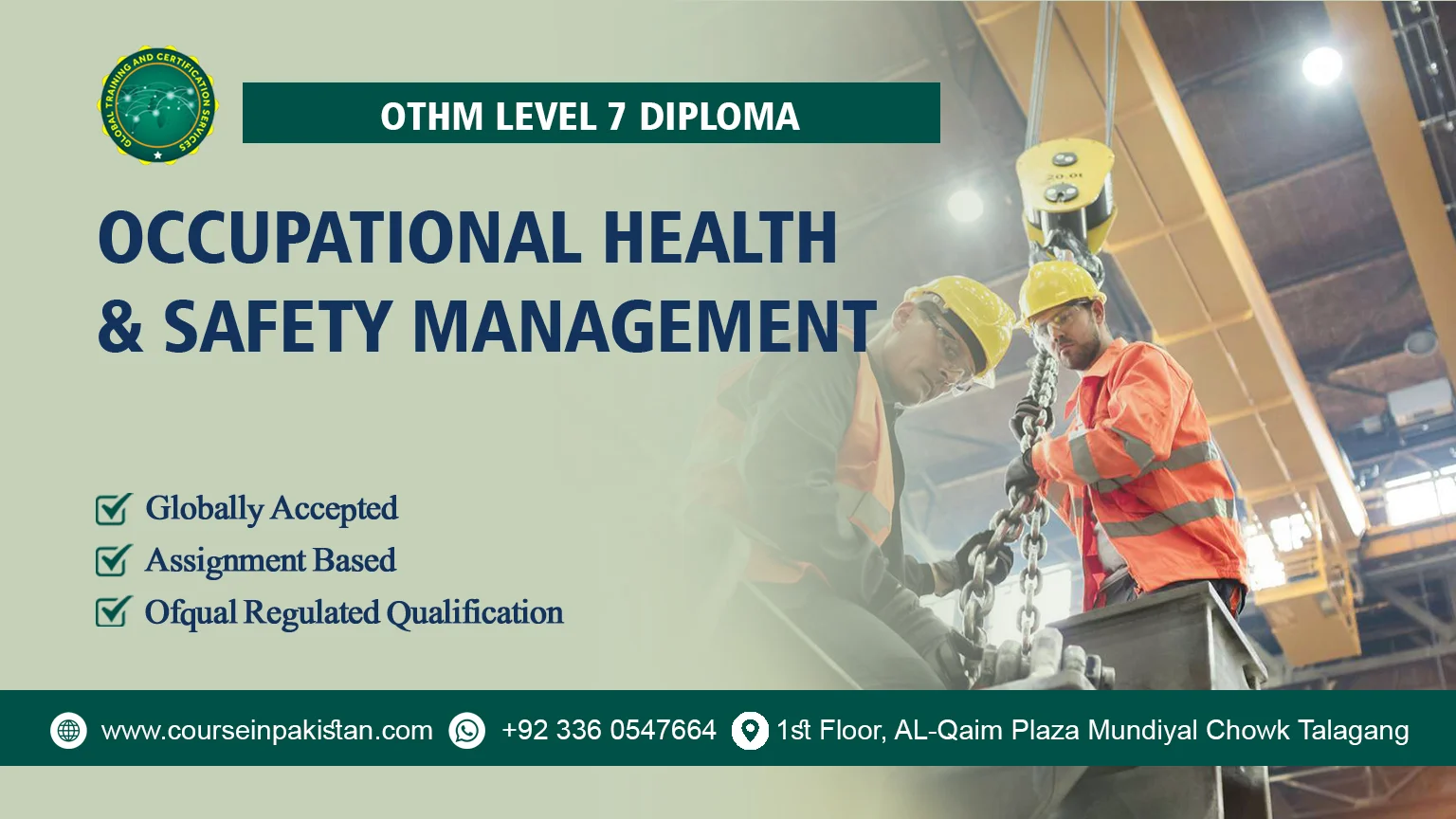 OTHM Level 7 Diploma in Occupational Health and Safety Management