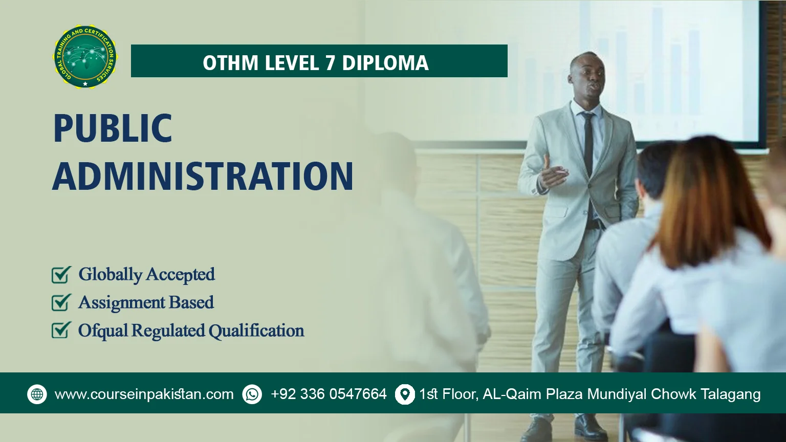 OTHM Level 7 Diploma in Public Administration