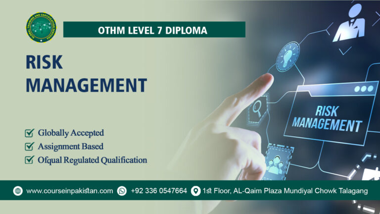 OTHM Level 7 Diploma in Risk Management