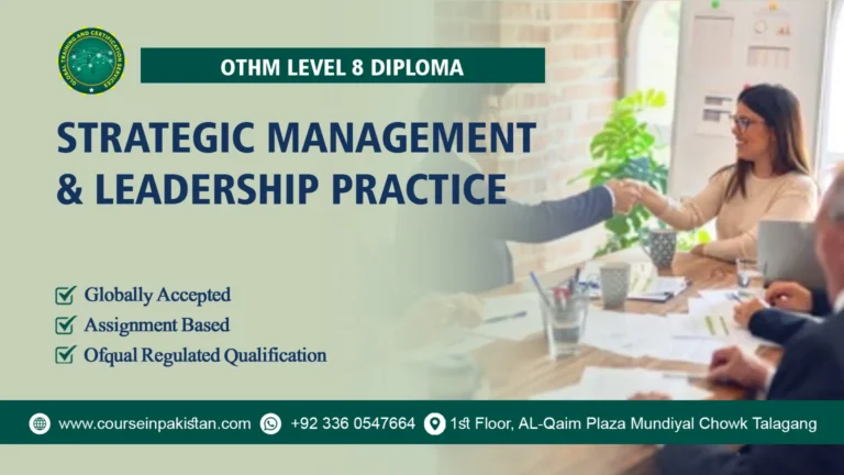 MANAGEMENT OTHM OTHM Level 7 Diploma in Risk Management