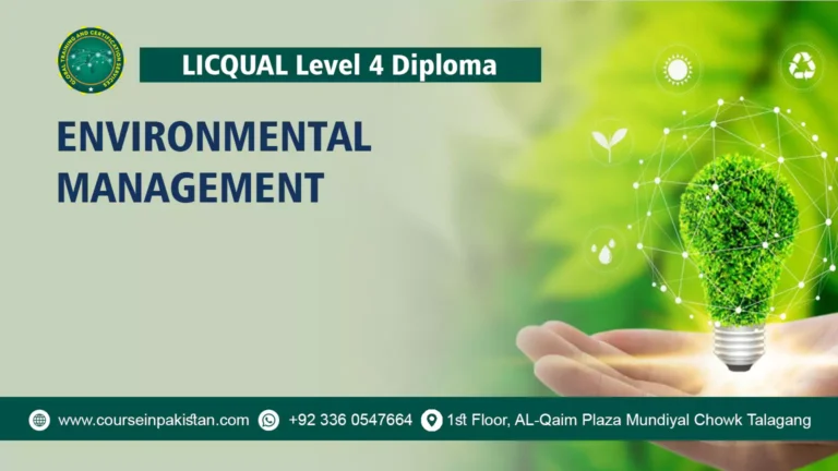 LICQual Level 4 Diploma in Environmental Management