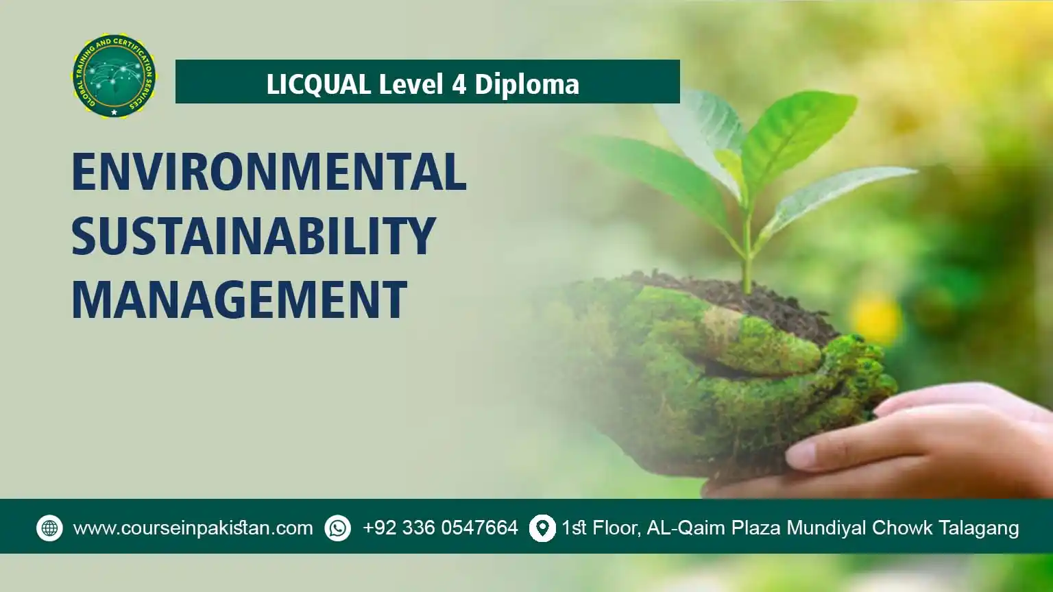 Level 4 Diploma in Environmental Sustainability Management
