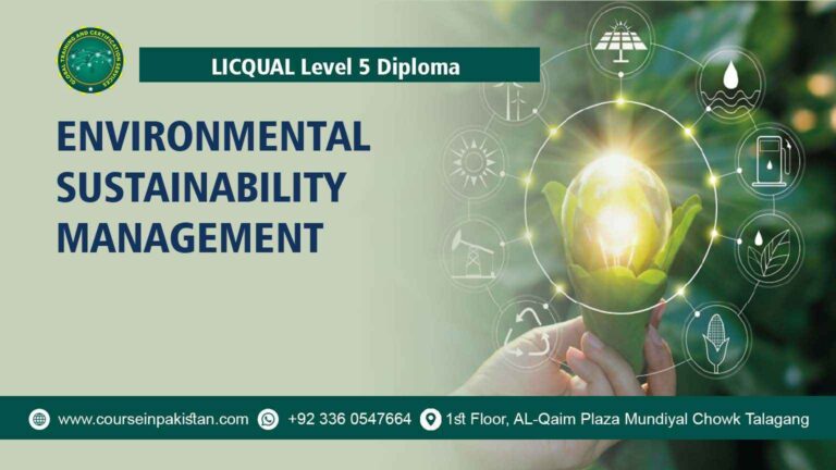 LICQual Level 5 Diploma in Environmental Sustainability Management