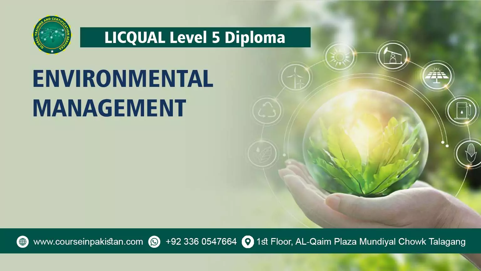 LICQual Level 5 Diploma in Environmental Management