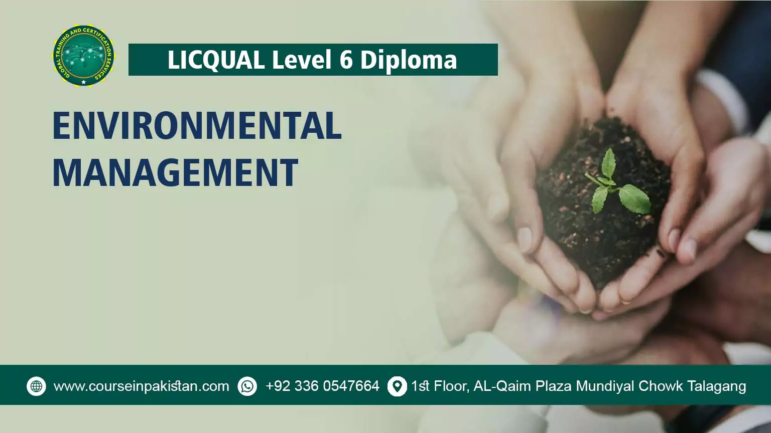 LICQual Level 6 Diploma in Environmental Management