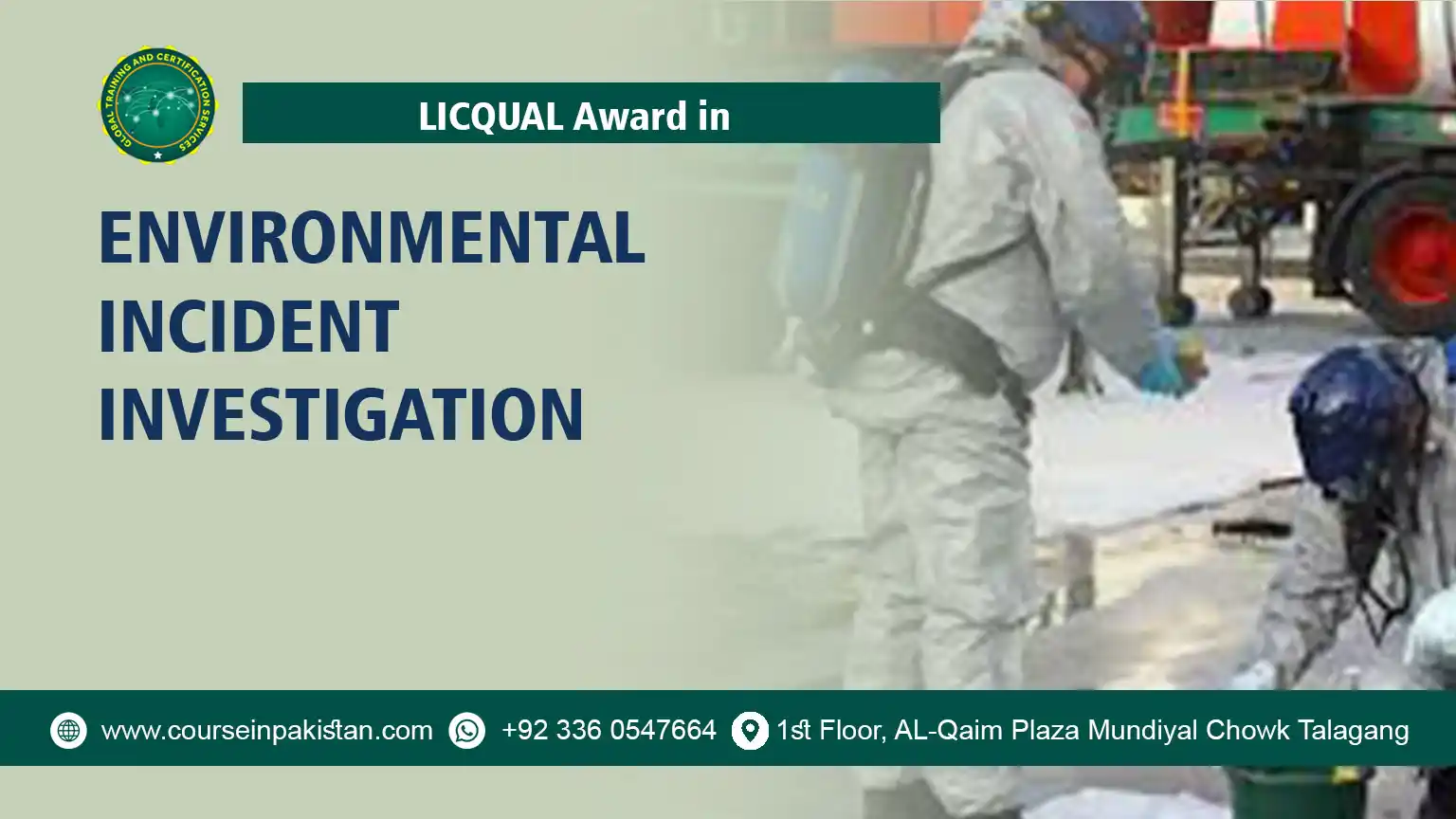 Award in Environmental Incident Investigation