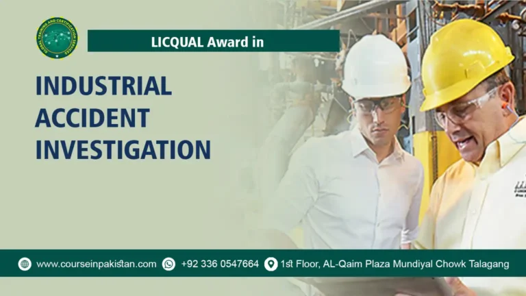Award in Industrial Accident Investigation