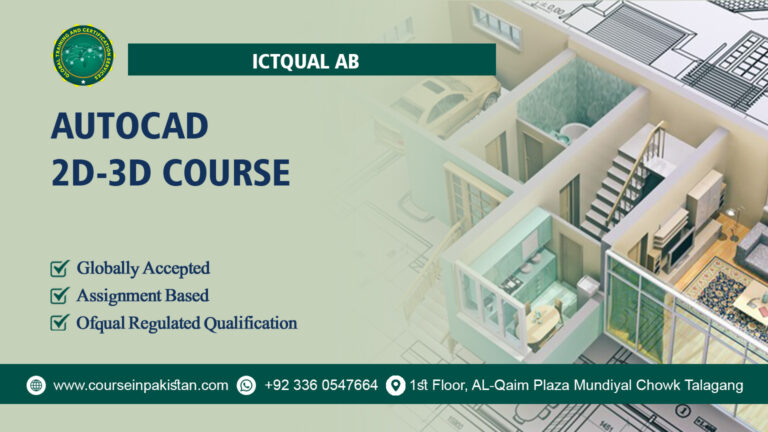 ICTQual AutoCAD 2D-3D Course