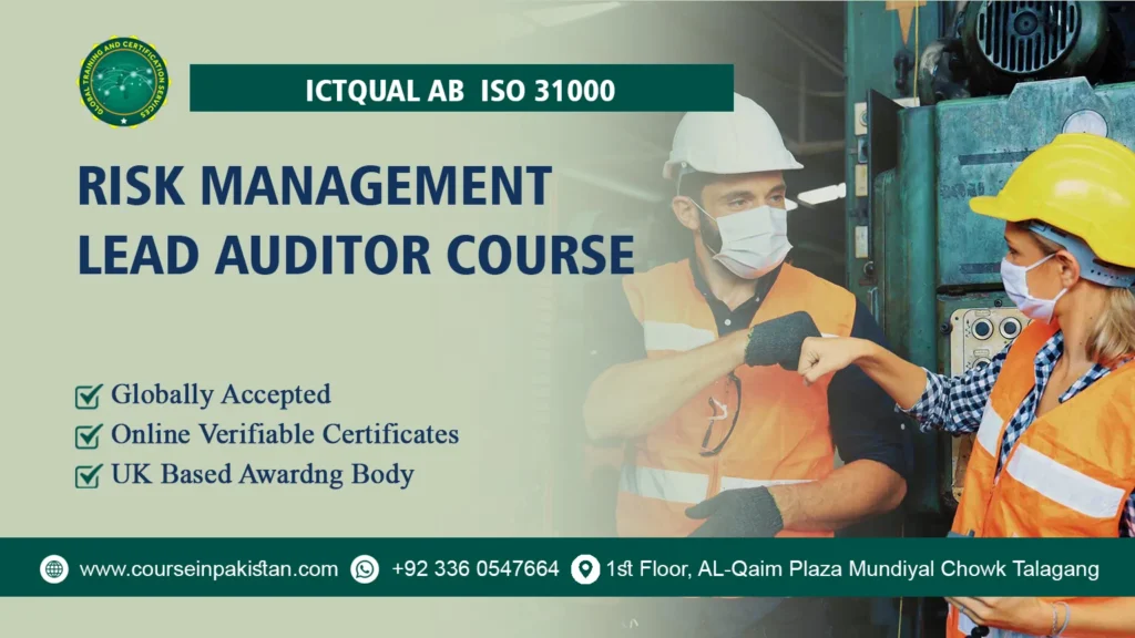 ICTQual ISO 31000 Risk Management Lead Auditor Course ICTQual ISO 31000 Risk Management Lead Auditor Course