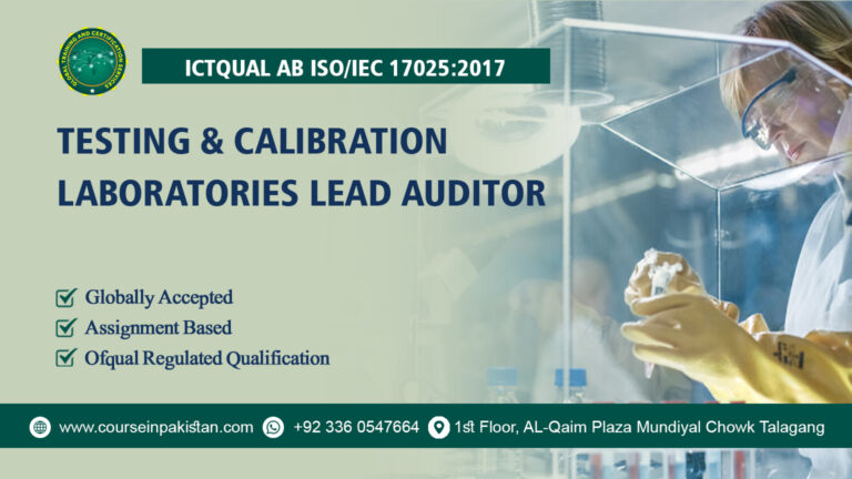 ICTQual ISO/IEC 17025:2017(en) Testing and Calibration Laboratories Lead Auditor