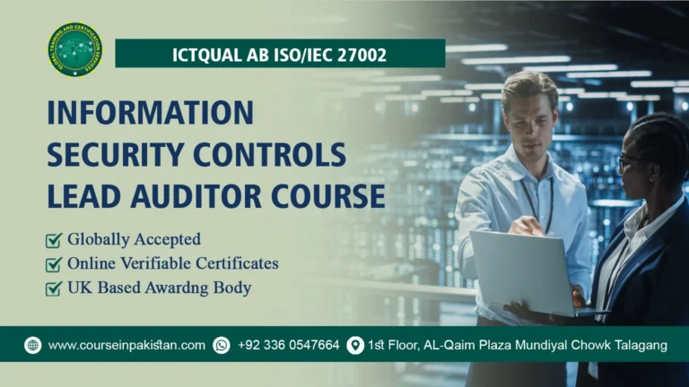 ICTQual ISO/IEC 27002 Information Security Controls Lead Auditor Course