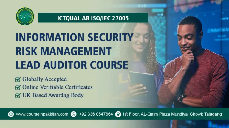 ICTQual ISO/IEC 27005 Information Security Risk Management Lead Auditor Course