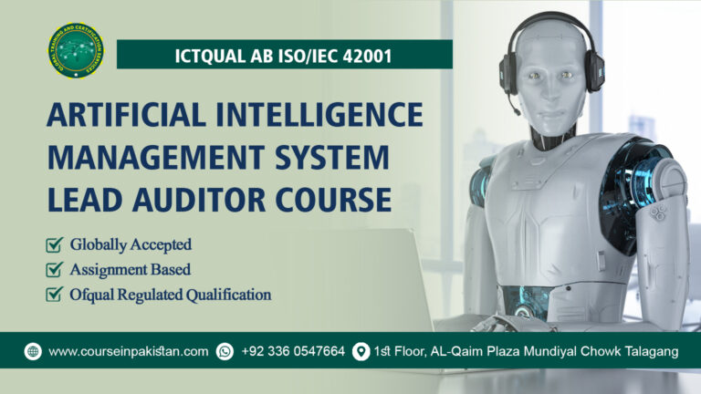 ICTQual ISO/IEC 42001 Artificial Intelligence Management System Lead Auditor Course
