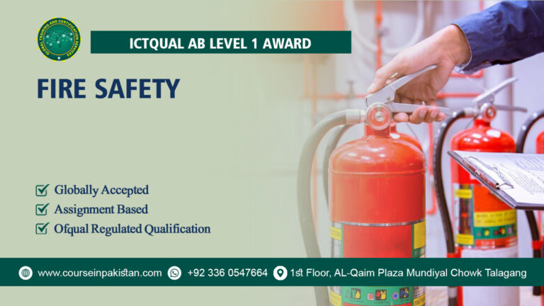 ICTQual Level 1 Award in Fire Safety