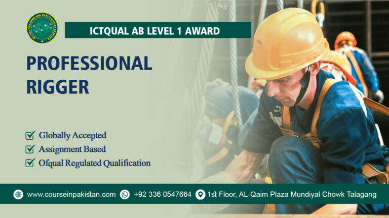 ICTQual Level 1 Award in Professional Rigger