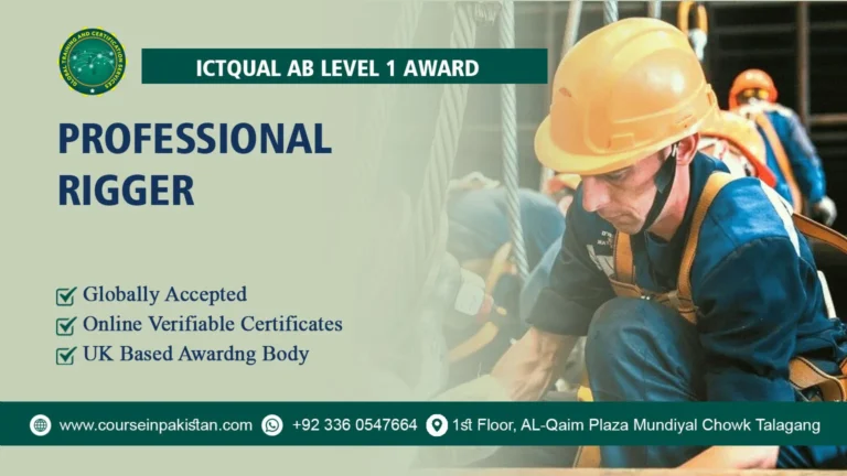 ICTQual Level 1 Award in Professional Rigger