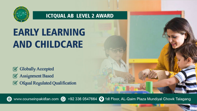 ICTQual Level 2 Award in Early Learning and Childcare