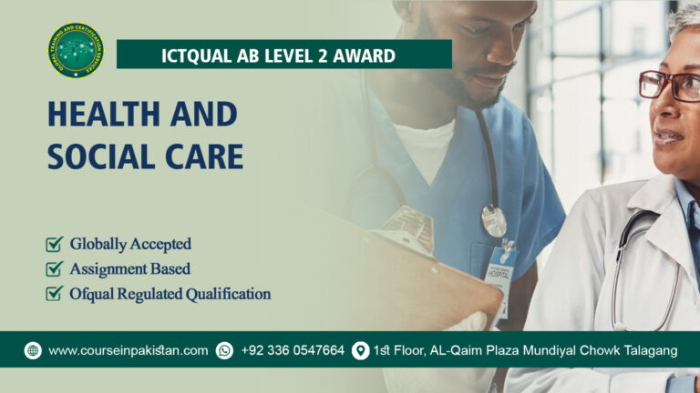 ICTQual Level 2 Award in Health and Social Care