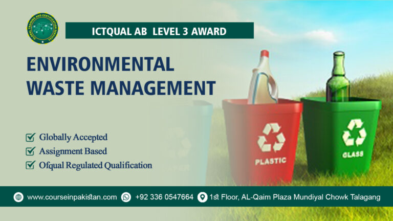 ICTQual Level 3 Award in Environmental Waste Management
