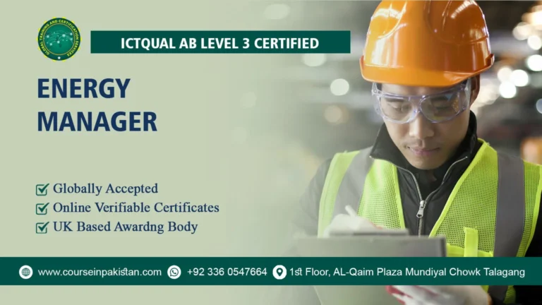 ICTQual Level 3 Certified Energy Manager