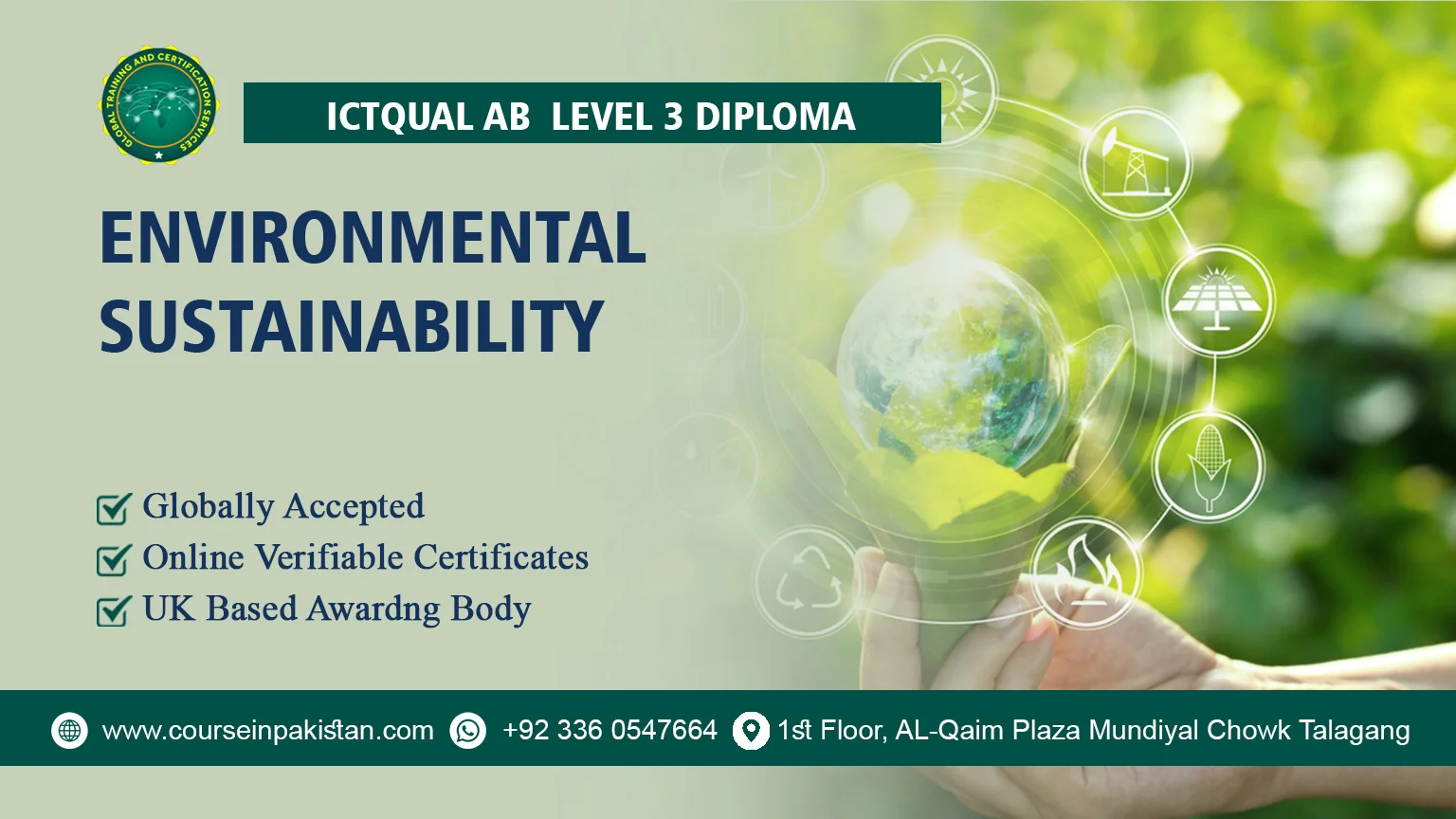 ICTQual Level 3 Diploma In Environmental Management