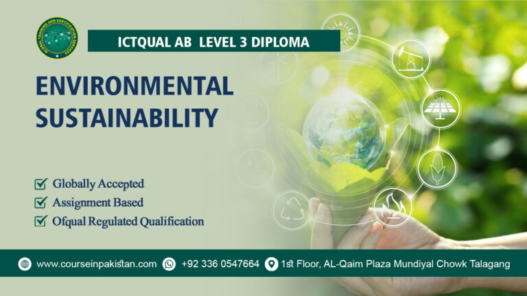 ICTQual Level 3 Diploma in Environmental Sustainability