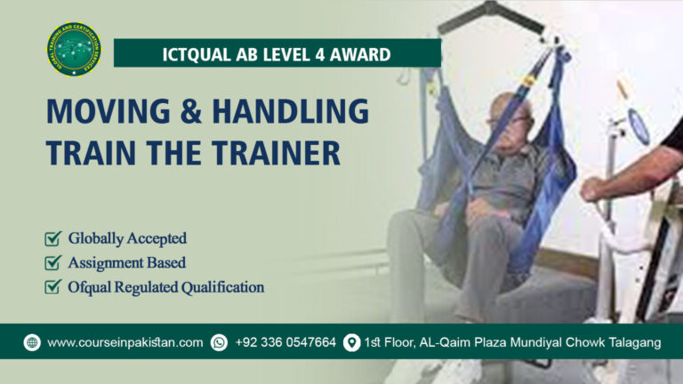 ICTQual Level 4 Award in Moving and Handling Train the Trainer