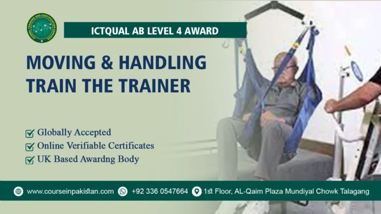 ICTQual Level 4 Award in Moving and Handling Train the Trainer