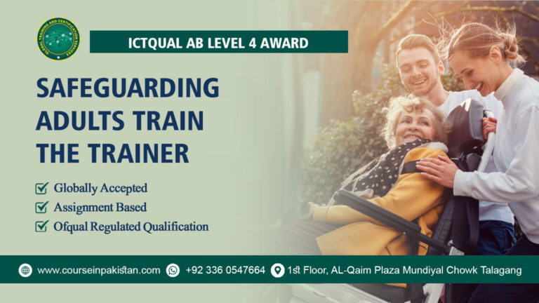 ICTQual Level 4 Award in Safeguarding Adults Train the Trainer