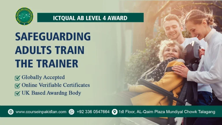 ICTQual Level 4 Award in Safeguarding Adults Train the Trainer