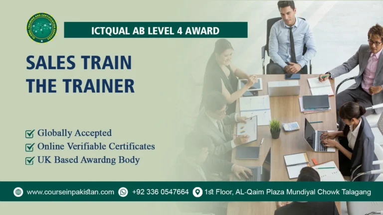 ICTQual Level 4 Award in Sales Train the Trainer