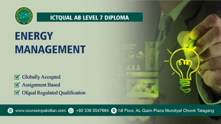 ICTQual Level 7 Diploma in Energy Management