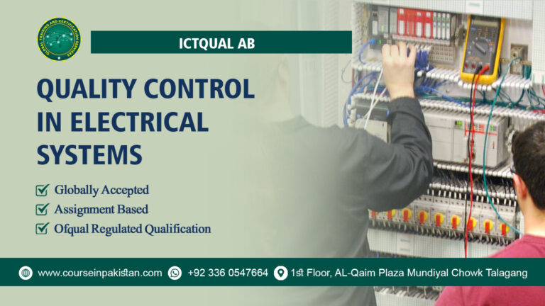 ICTQual Quality Control in Electrical Systems