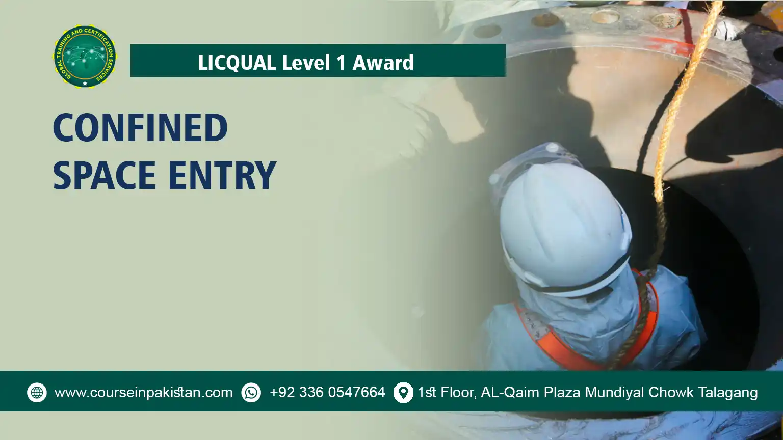 Level 1 Award in Confined Space Entry