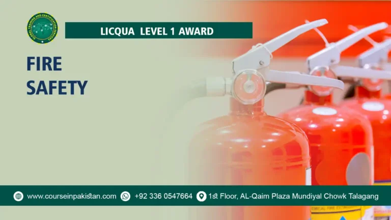 LICQual Level 1 Award in Fire Safety