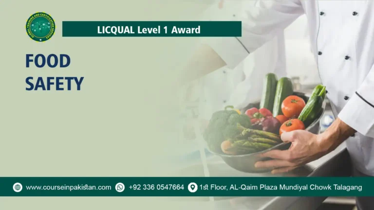 LICQual Level 1 Award in Food Safety