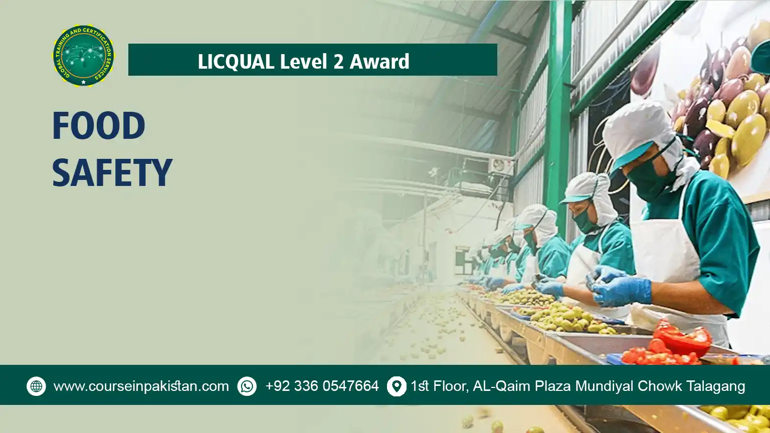 Level 2 Award in Food Safety