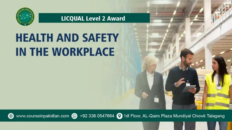 Level 2 Award in Health and Safety in the Workplace