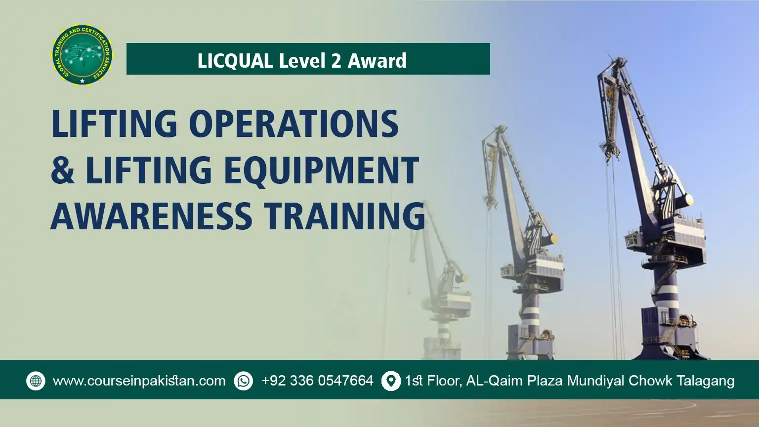 Level 2 Award in Lifting Operations & Lifting Equipment (LOLER) Awareness Training