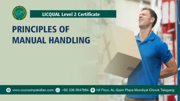 Level 2 Certificate in Principles of Manual Handling