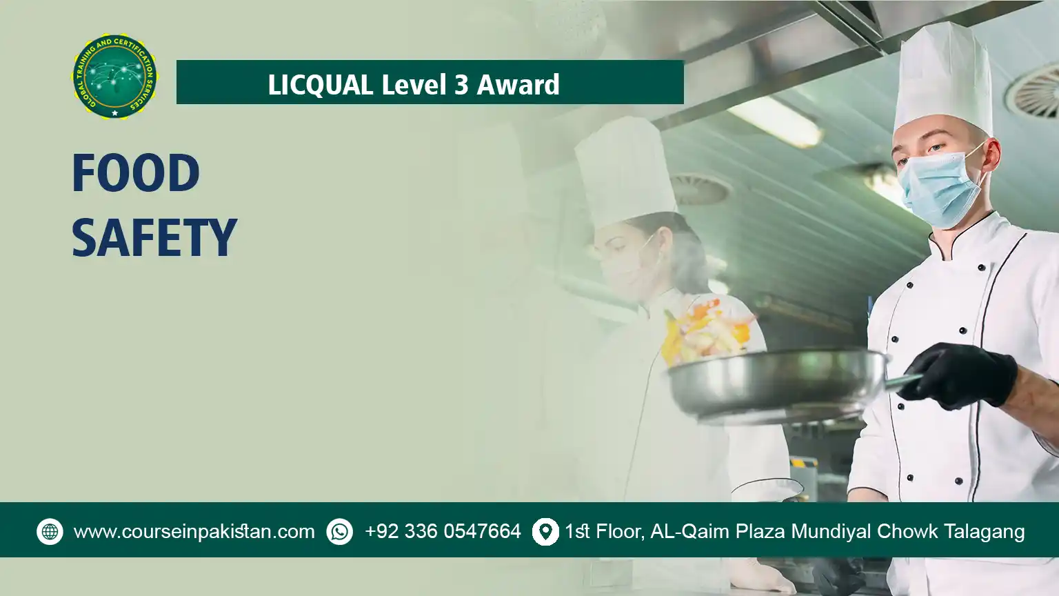 Level 3 Award in Food Safety