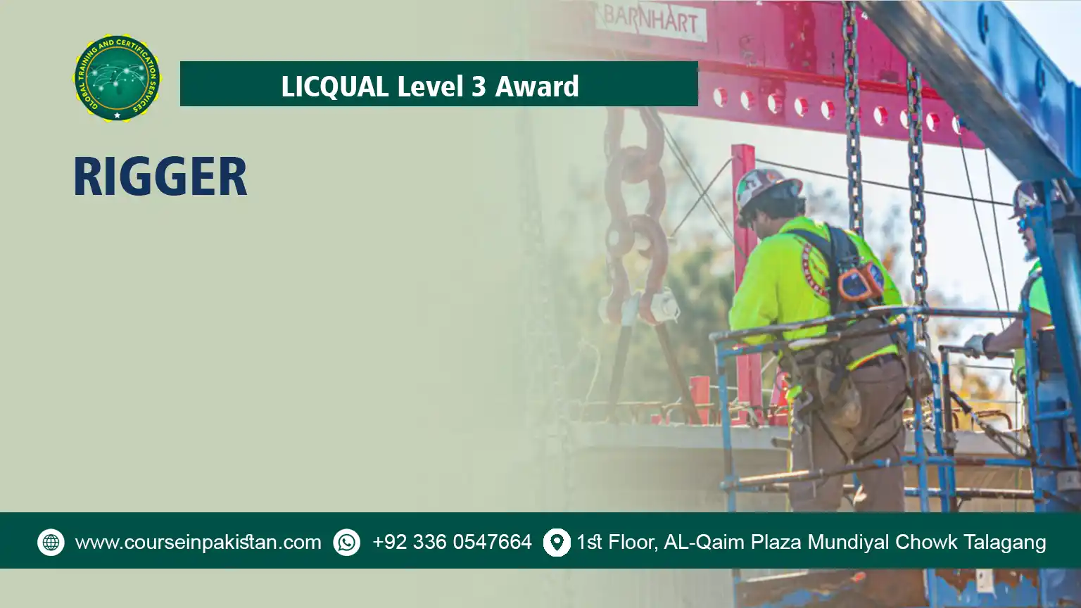 Level 3 Award in Rigger